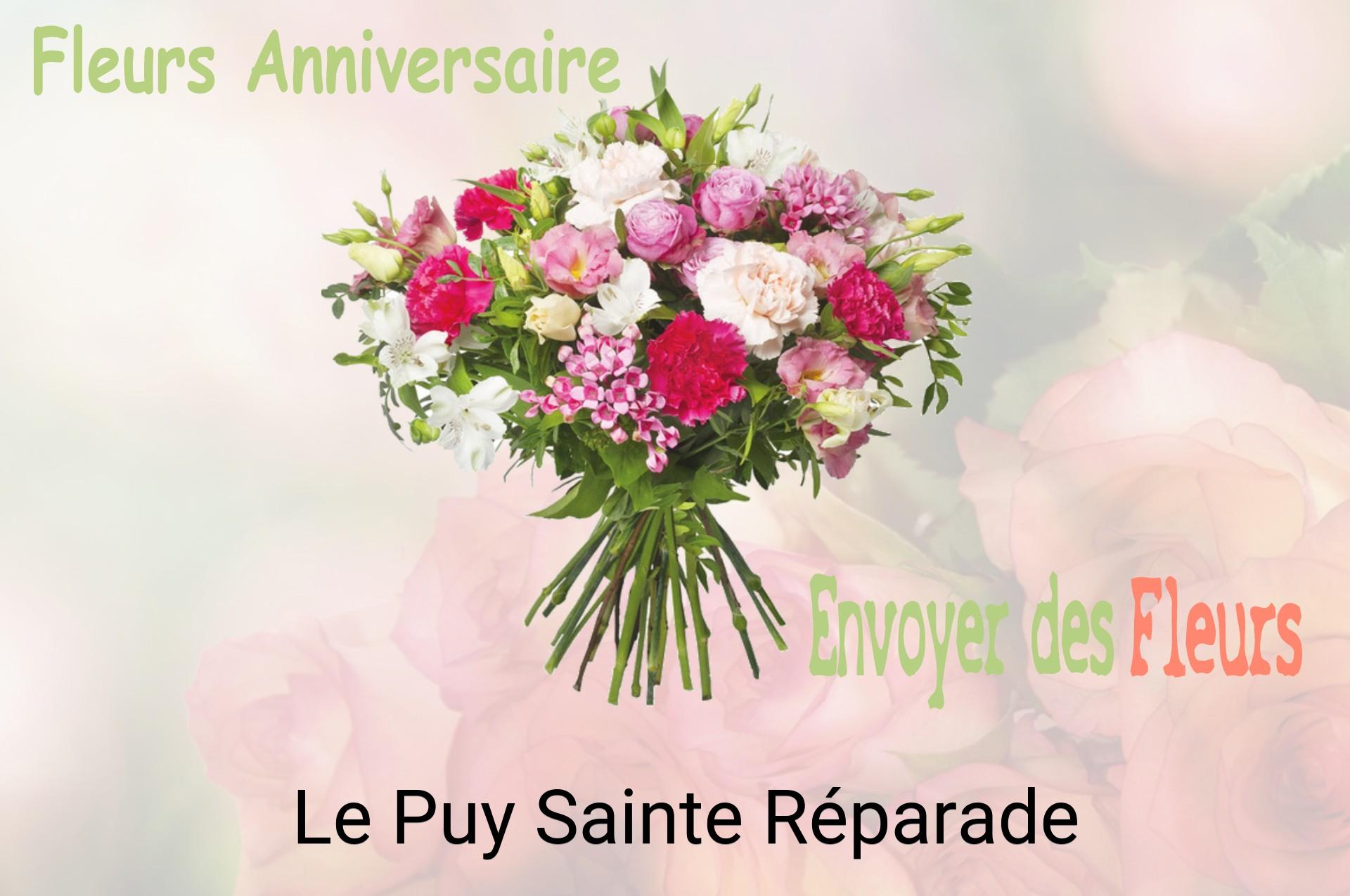 Bouquet de fleurs d’anniversaire livré à Le Puy-Sainte-Réparade